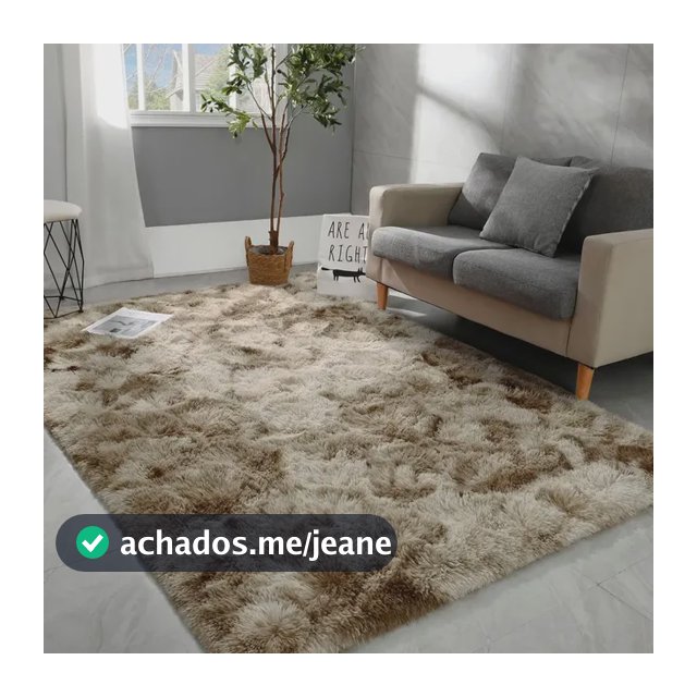 Tapete 2,00x1,50 Felpudo Sala E Quarto Diversas Cores Macio