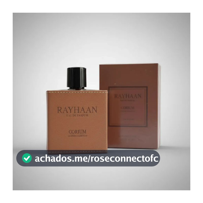 Perfume Rayhaan Corium for Him Eau de Parfum Amadeirado 100ml