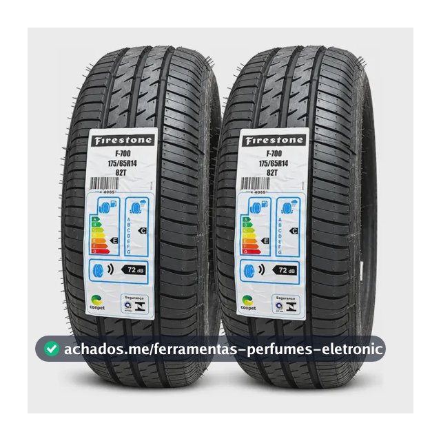 Kit 2 Pneus Firestone F700 175/65R14 82T aro 14