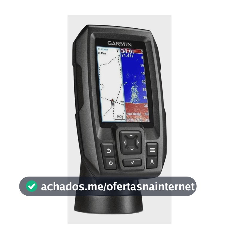 Sonar Para Pesca Garmin Striker 4 - Preto (010-01550-01)