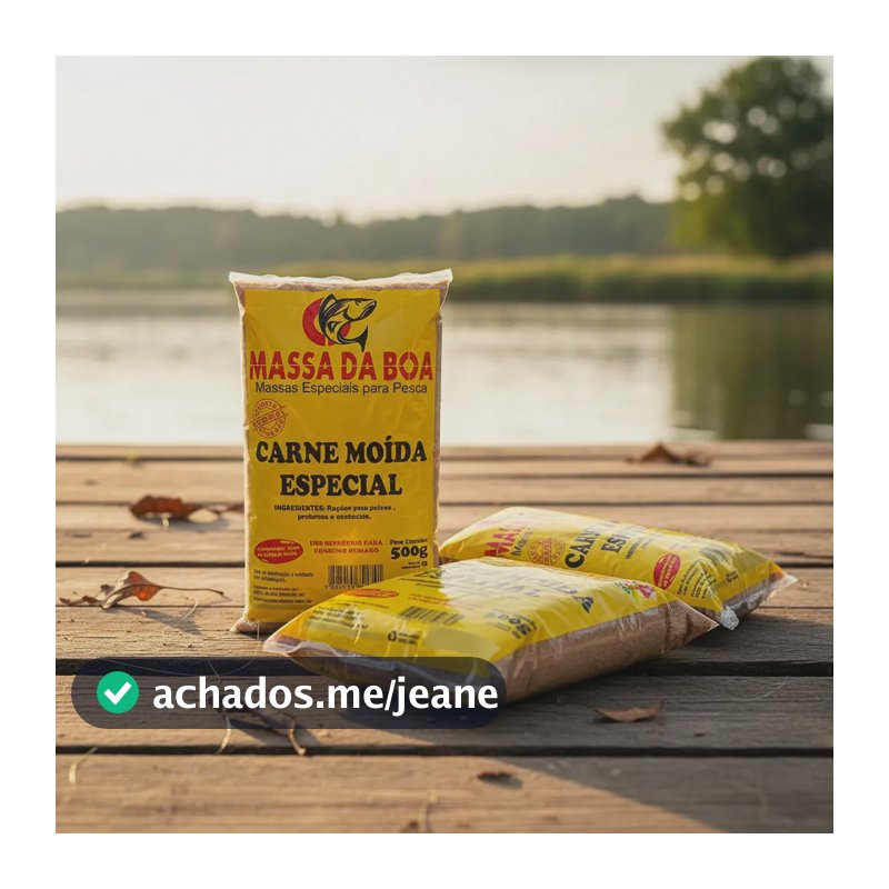 Kit 3x Massa Carne Moída 500g - 1.5kg De Massa Da Boa Carne Moída