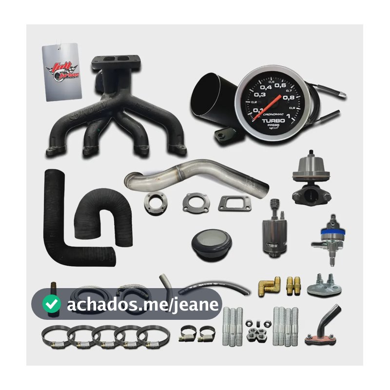Kit Turbo Vw Motor Ap Pulsativo Deslocado Para Cima Avionic