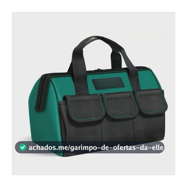 14 Polegada Bolsa De Ferramentas Forte Durvel Lona Engrossa Verde