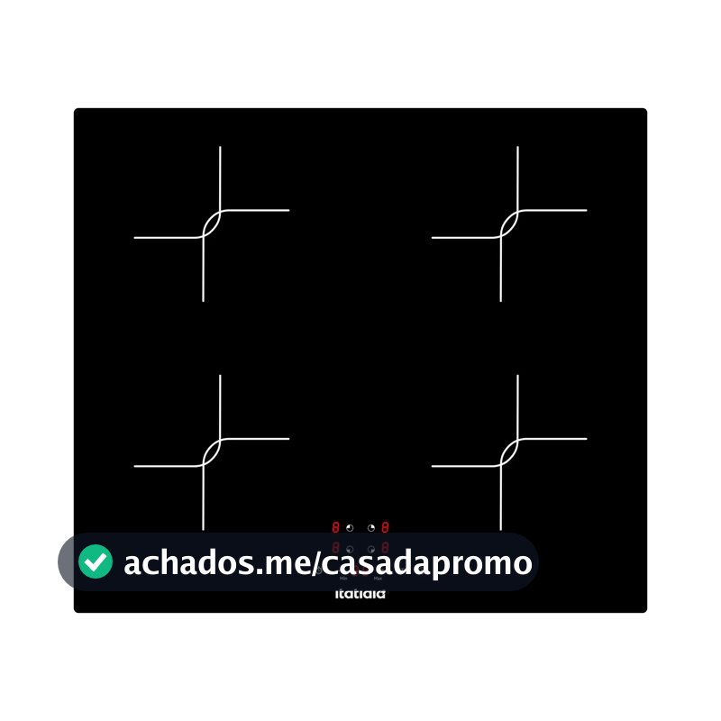 Cooktop de Indução Itatiaia Master 4Q 220V - Preto