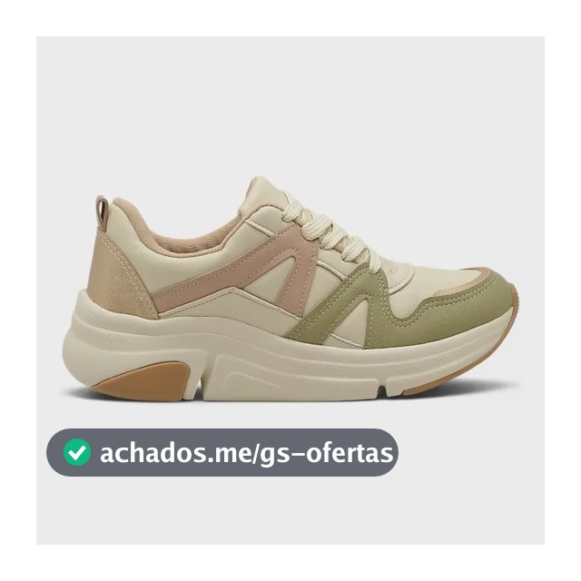Tenis Modare Ultra Conforto Feminino Chunky Sneaker Macio
