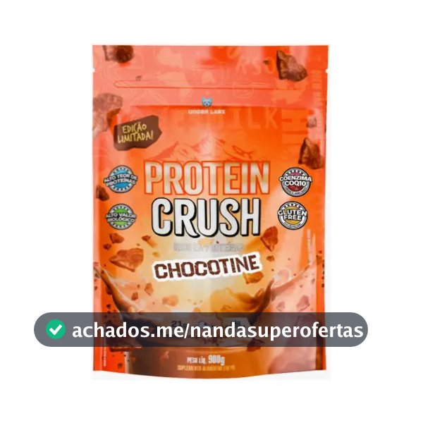 Proteína Under Labz Whey concentrado Crush em pó sabor Chocottine x 900g