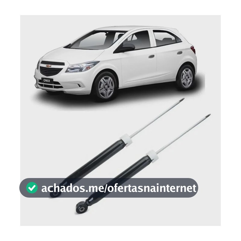 Par Amortecedor Traseiro Onix 2012 2013 2014 2015 2016