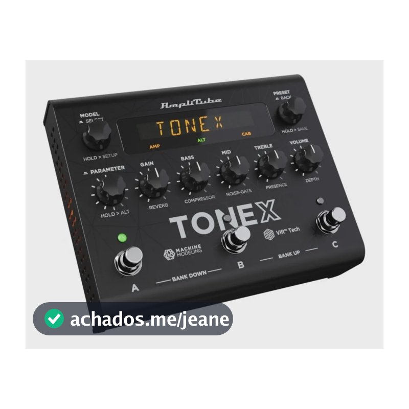 Pedal de efeito IK Multimedia TONEX preto