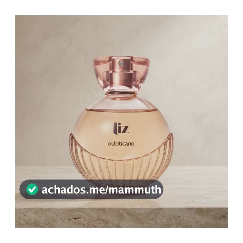 Liz Desodorante Colônia Tradicional O Boticário 100ml