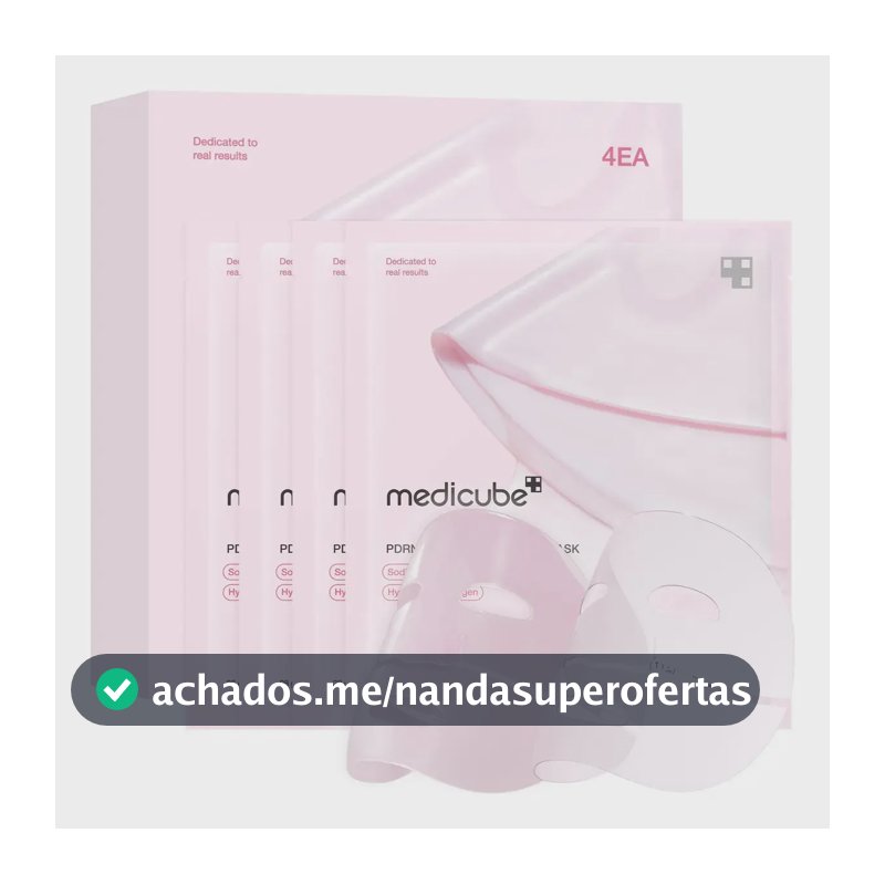 Máscaras Medicube Pdrn Pink Collagen Gel 4 unidades de 28g
