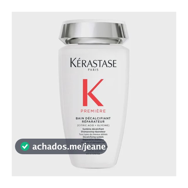 Kérastase Premiére Bain Reno Shampoo Descalcificante Reparador, Para Cabelos Danificados 250ml