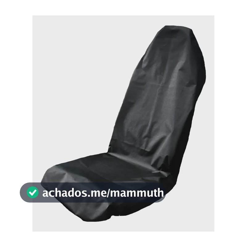 Capa Banco Carro Protetora Impermeável Mecânico Praia Pet Preto