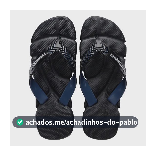 Chinelo Havaianas Masculino Power 2.0 Anatômica Massageadora