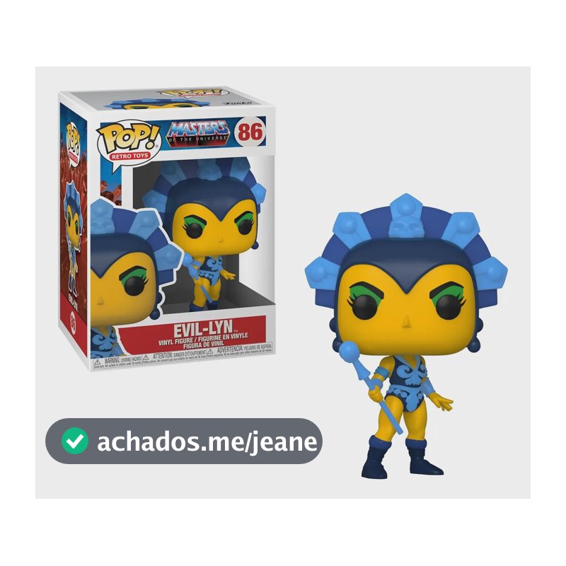 Boneco Funko Pop Mestres Do Universo Maligna Evil Lyn #86