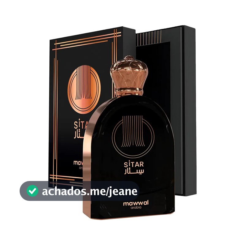 Perfume Árabe Mawwal Sitar 100ml Eau De Parfum Feminino Original