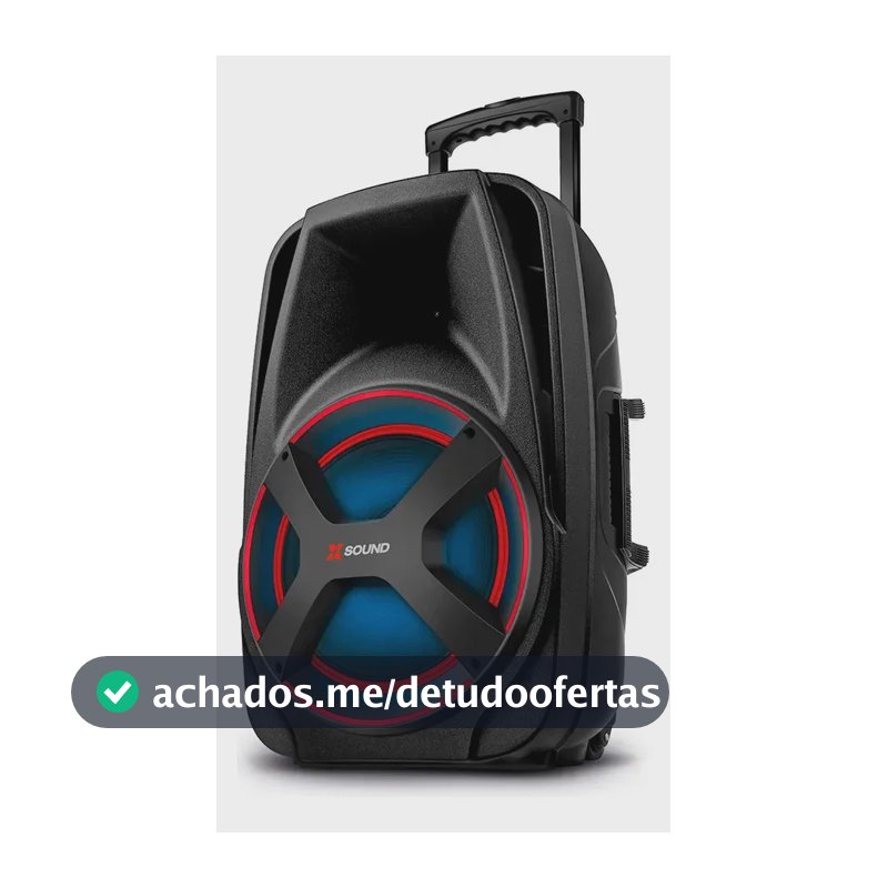 Caixa de Som Amplificada Mondial CM-650-N Preto Bivolt