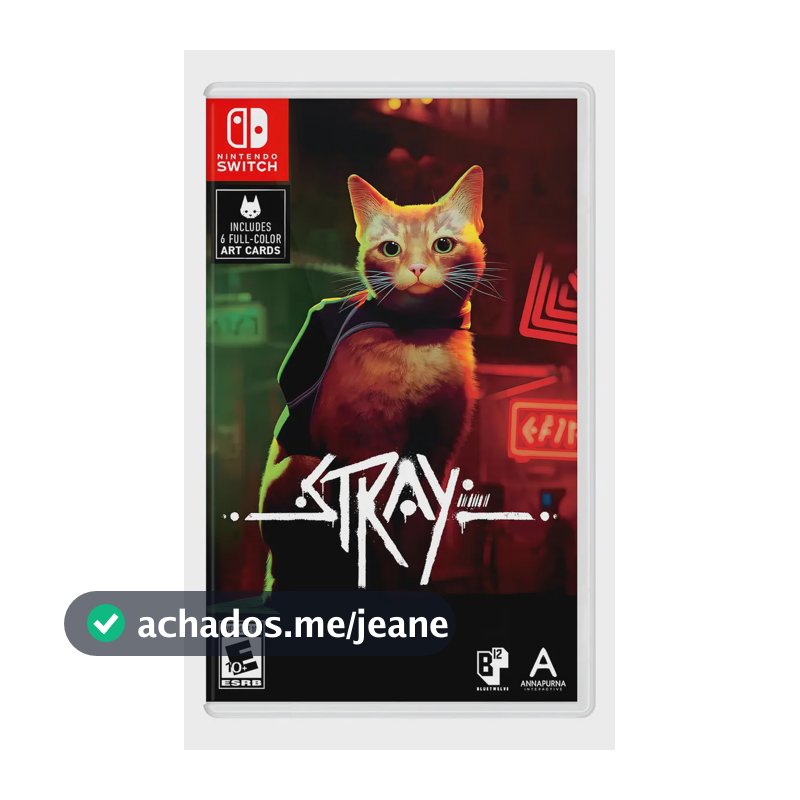 Jogo Stray Nintendo Switch Midia Fisica