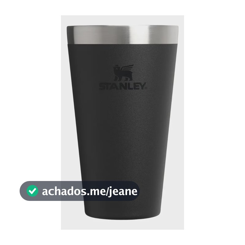 Copo Térmico para Cerveja Stanley Pint Adventure Black 2.0 473ml