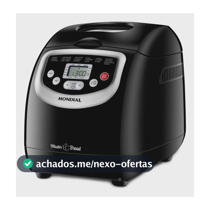 Panificadora Automática Master Bread Mondial 700W NPF-53