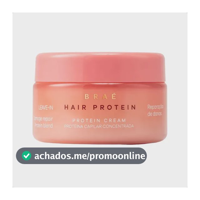 Braé Hair Protein Leave In De Proteína Concentrada 80g
