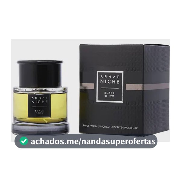Perfume unissex Armaf Niche Black Onix 90ml