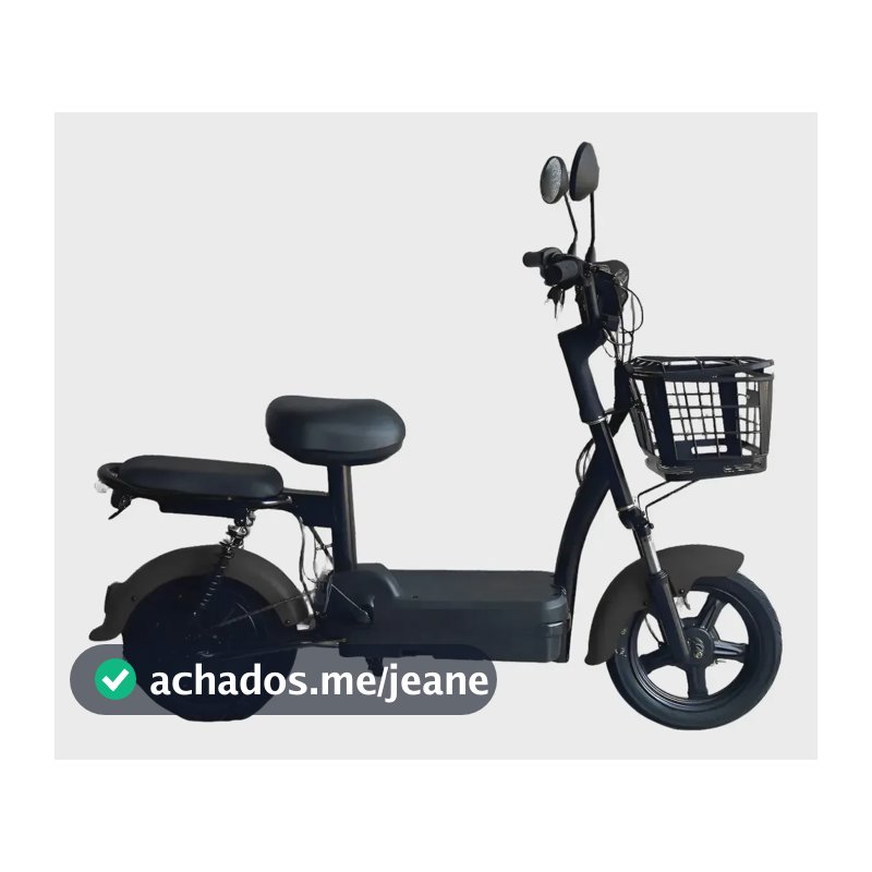 Bicicleta Elétrica Gts Super Power 500 12v 4 Cores - Sem Cnh Preto