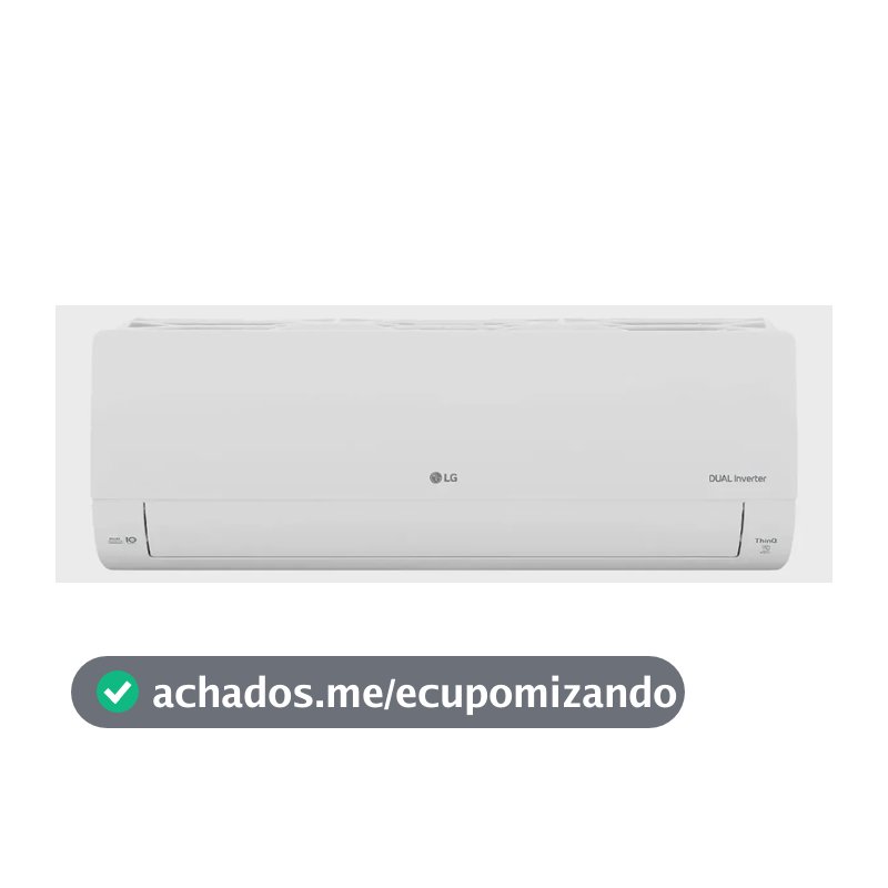 Ar-condicionado LG Dual Inverter Ai Voice 12.000 Btu Frio 22