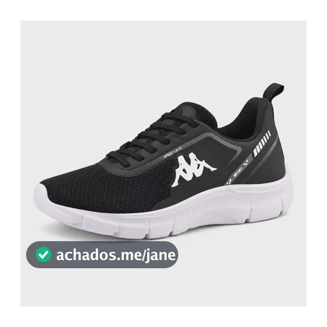Tênis Kappa Run 200 Original Caminhada Academia