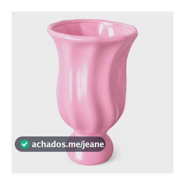 Vaso Campestre Torcido Grande Cerâmica Escolha Sua Cor