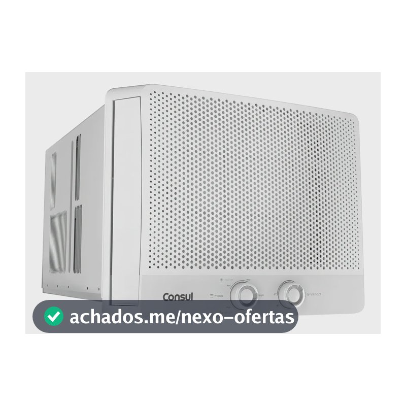 Ar Condicionado Janela Manual Consul CCB07FB 7.500 BTUs Frio Monofásico 110 v