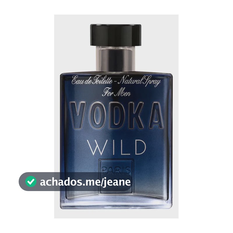 Perfume Vodka Wild Paris Elysees Masculino Intense 100ml