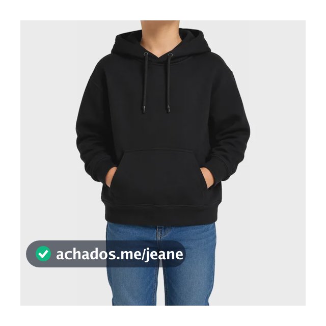 Moletom Infantil Casaco Blusa De Frio Algodão Forrado Capuz