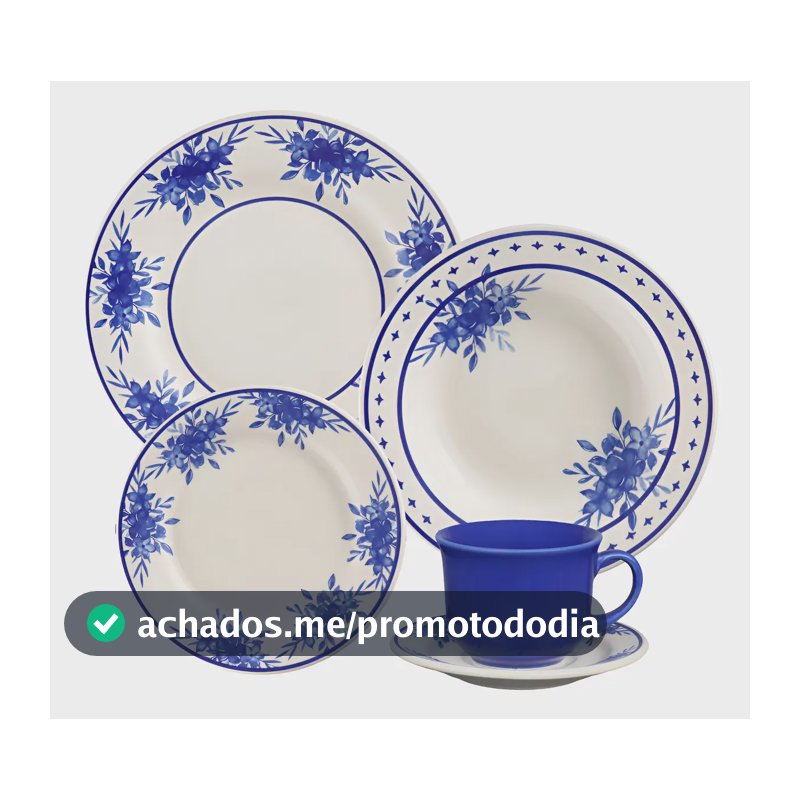Aparelho De Jantar 30 Peças July Biona Donna 24