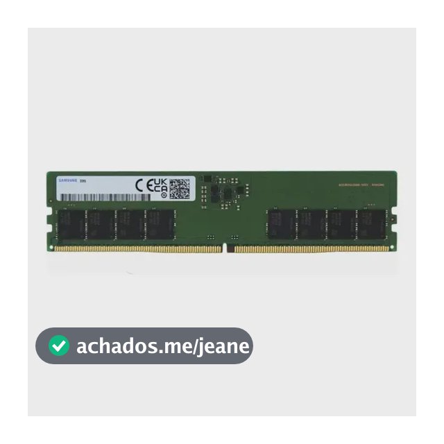 Memória Ram Samsung 16gb, Ddr5, 5600mhz M321r2ga3pb0-cwm