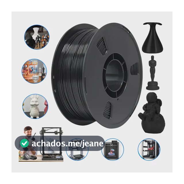 Filamento Pla Plus 1kg 1.75mm High Speed Impressão 3d
