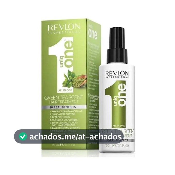 Revlon Tratamiento Capilar Uniq One Té Verde 150 Ml