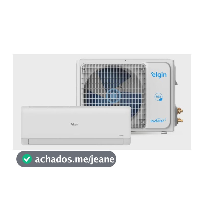 Ar Condicionado High Wall Eco Inverter Iii Wifi 9000 Btus Frio Elgin