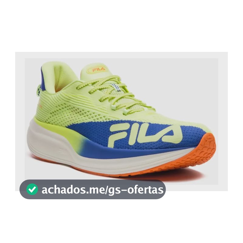 Tênis Fila Racer Speedzone Masculino Verde Liso 41 Br