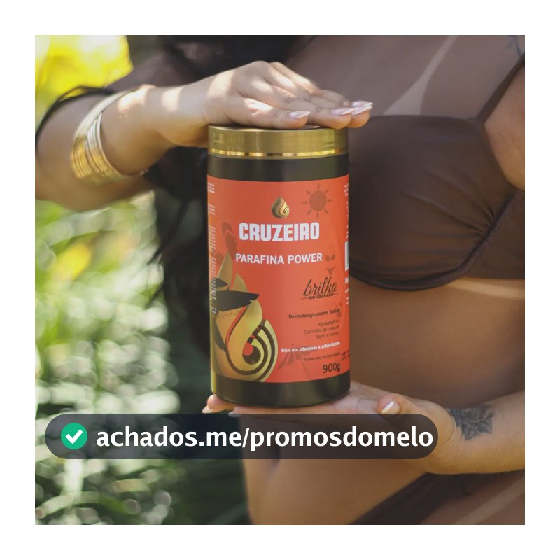 Parafina Ativadora Power Cruzeiro Bronze Dourado Natural