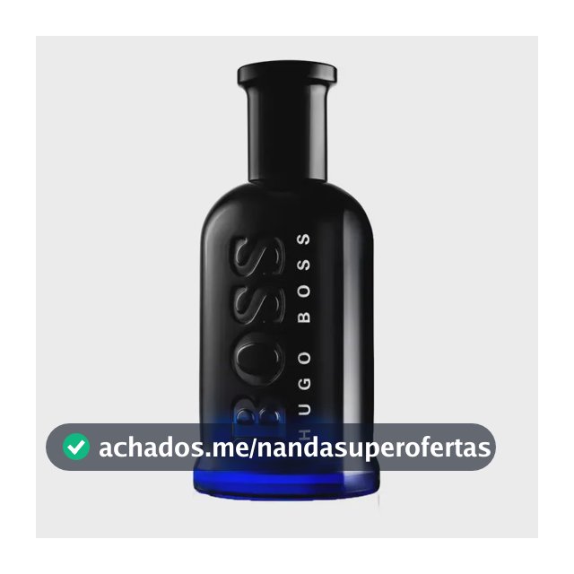 Perfume Hugo Boss Bottled Night Masculino Eau De Toilette 100Ml