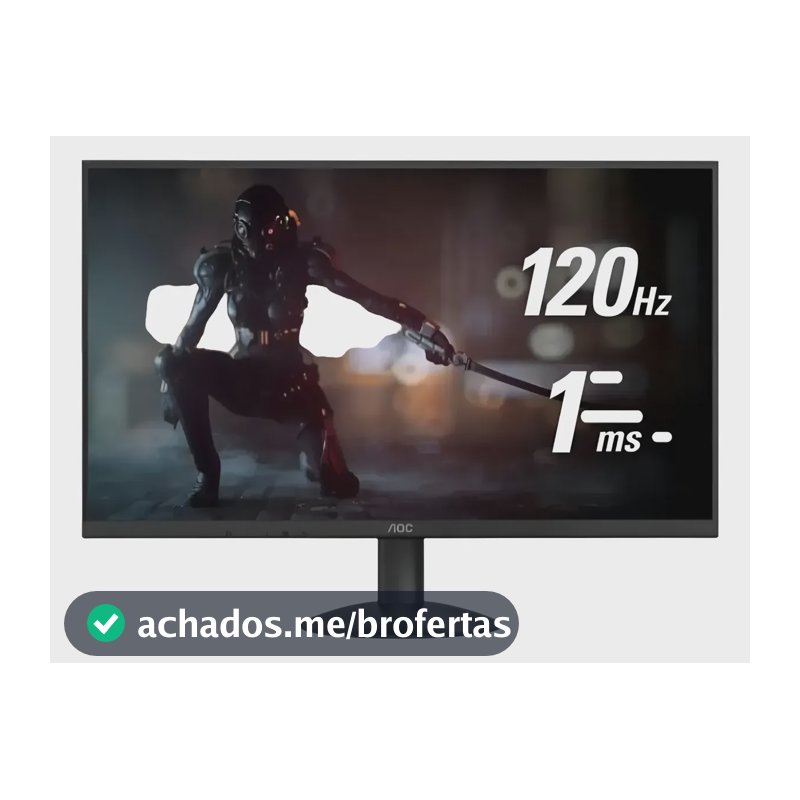 Monitor Aoc 27 Gaming Full Hd Ips 120hz 1ms 27b30h3 Preto 127/220v