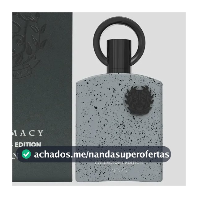 Supremacy Collector's Edition Afnan Perfume Árabe Eau De Parfum 100ml Masculino