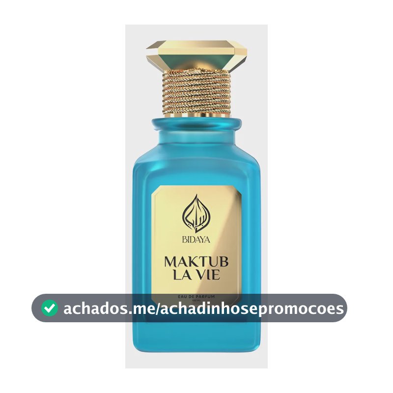 Perfume Árabe Maktub La Vie Bidaya Eau De Parfum 100ml Unisex