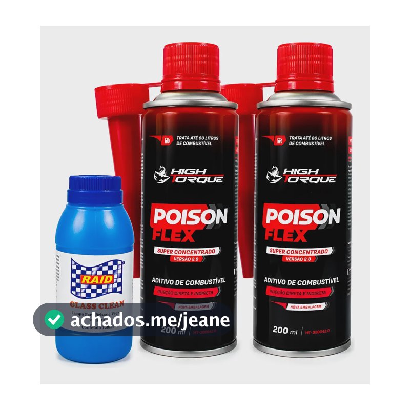 Aditivo Combustível Poison High Torque Super Concentrado 2