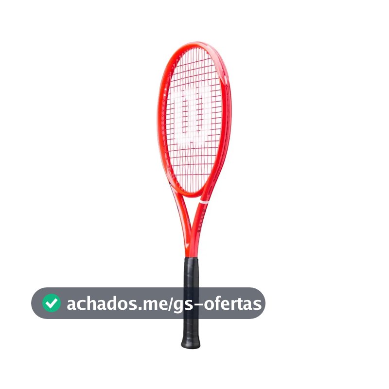 Raquete de tênis Wilson Defyer 100l V1 Red 3