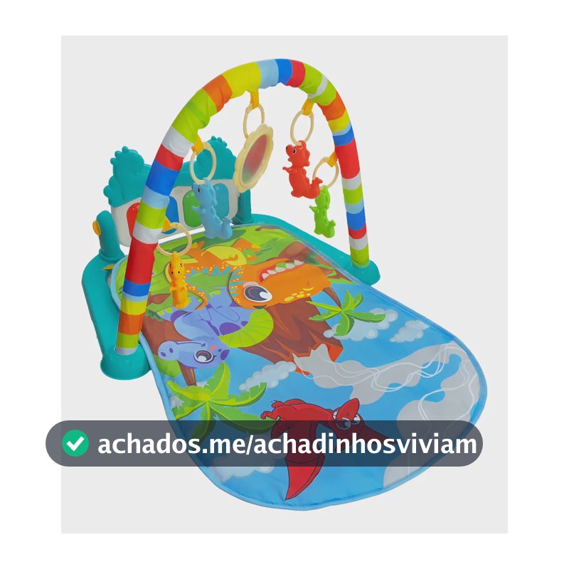 Tapete de Atividades Para Bebê Piano Play Funny Dino Maxi Baby