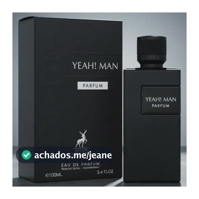 Perfume Árabe Maison Alhambra Yeah! Parfum Masculino 100ml Aromático Amadeirado