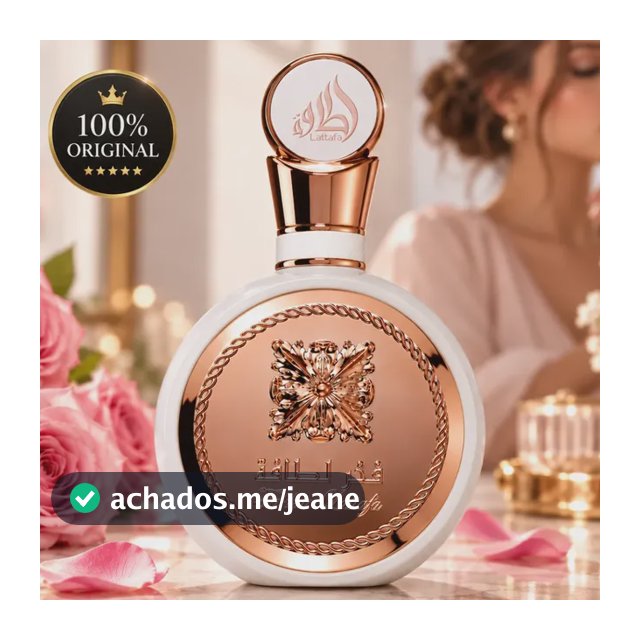 Perfume Lattafa Fakhar Rose Feminino Eau De Parfum 100ml