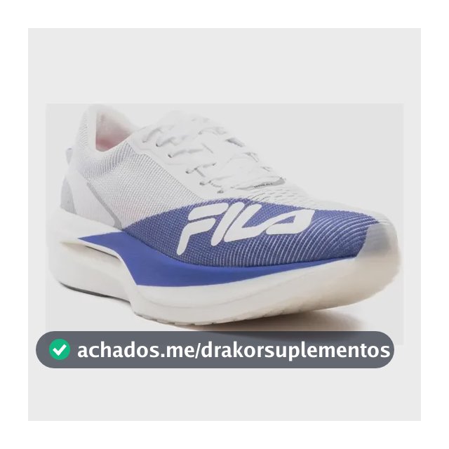 Tênis Fila Racer Carbon 3 Corrida Placa Carbono Branco 38,0 Br