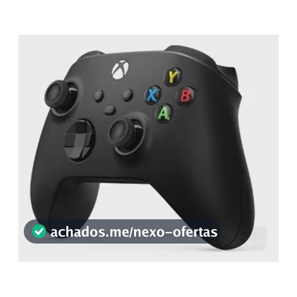 Controle Para Xbox Qat-00007 Sem Fio Carbon Preto Microsoft